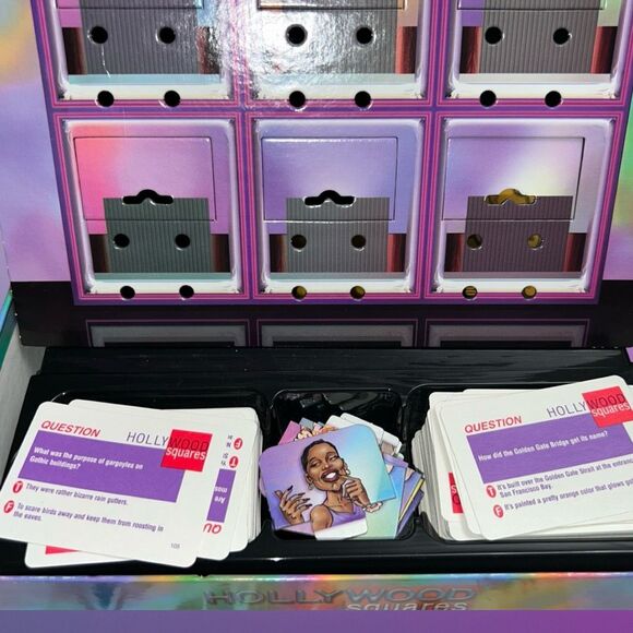 Vintage 1999 Hollywood Squares Game by Parker Brothers from TV Show - Picture 7 of 8